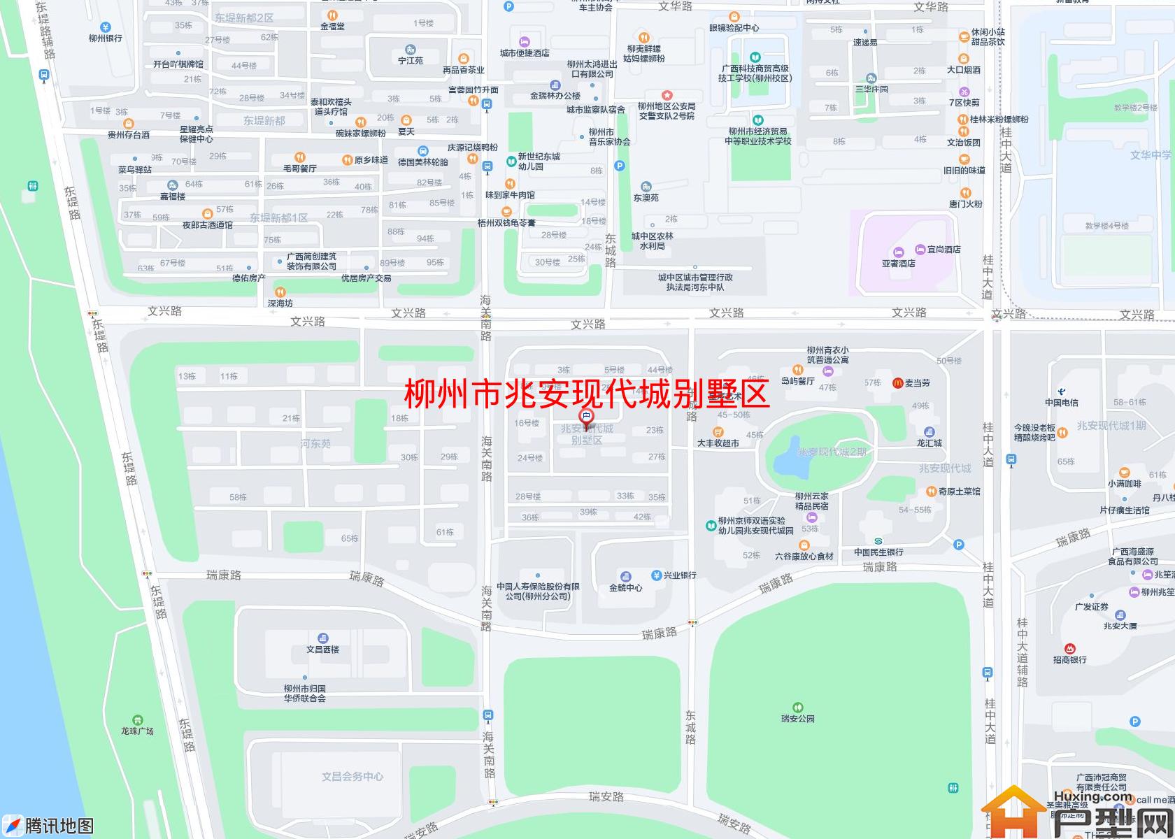 兆安现代城别墅区小区 - 户型网