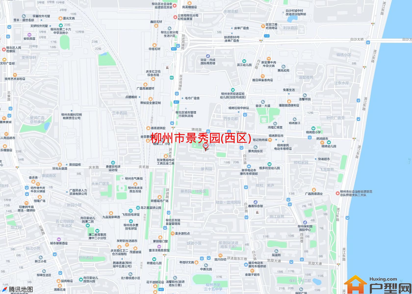 景秀园(西区)小区 - 户型网