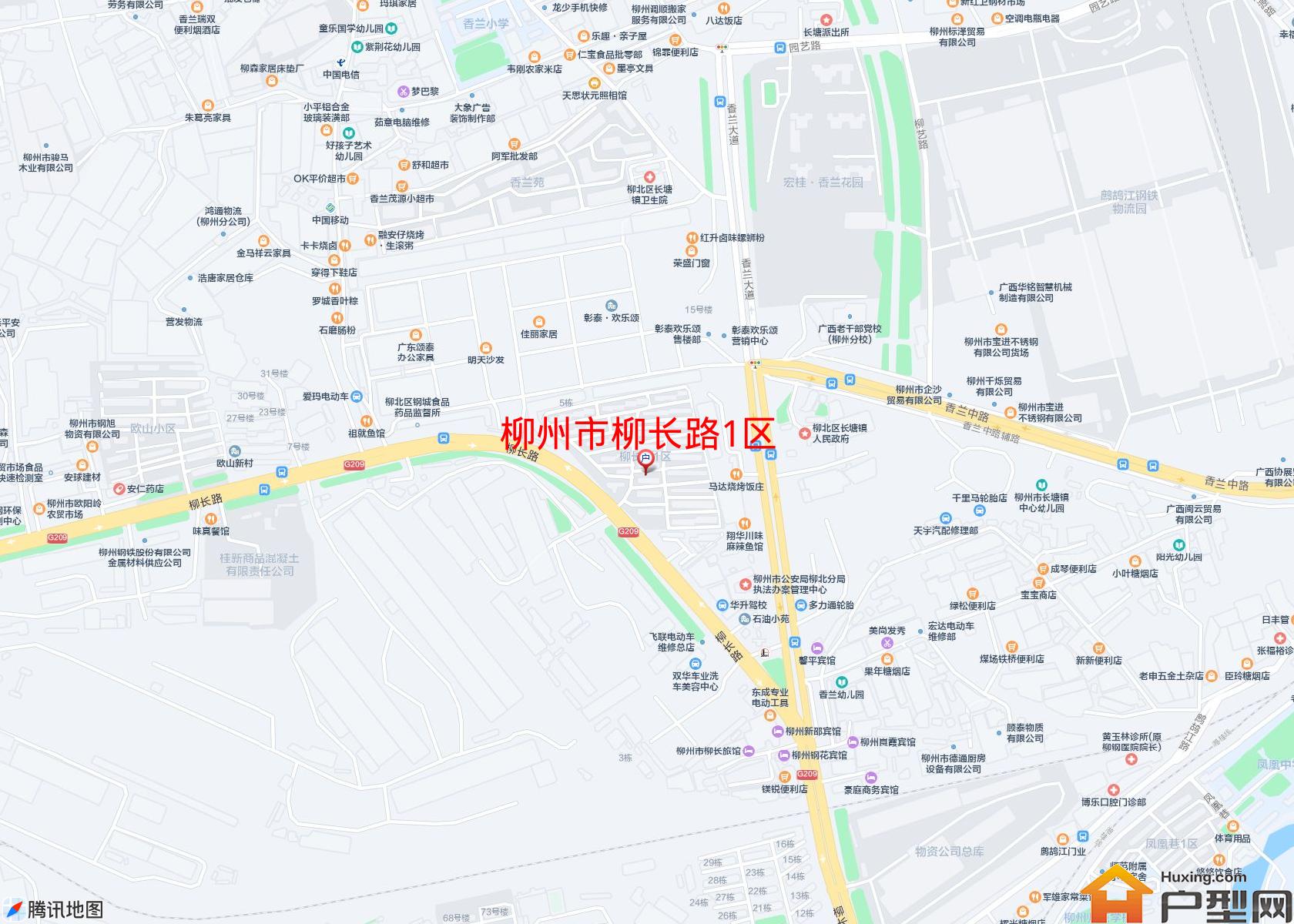 柳长路1区小区 - 户型网
