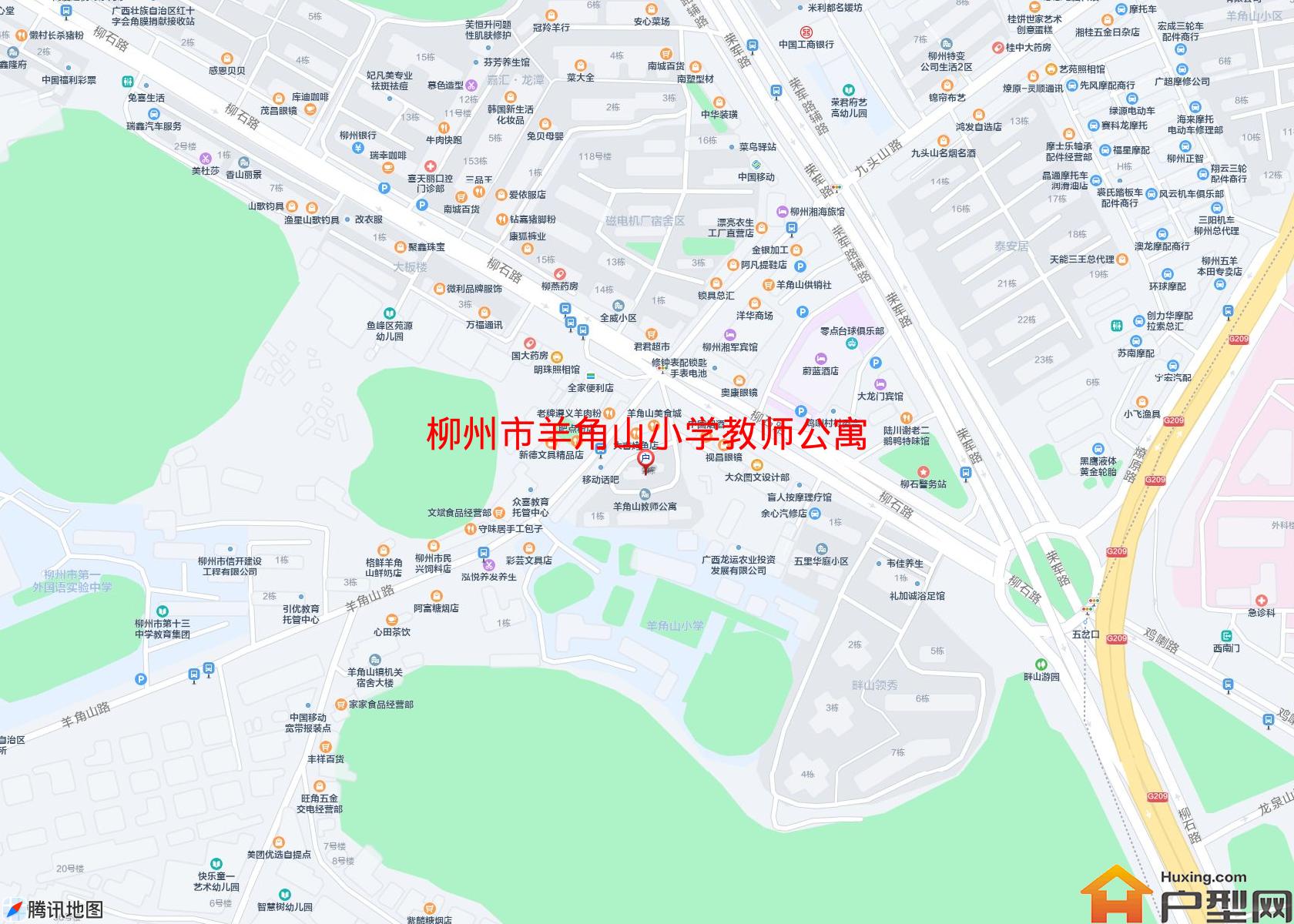 羊角山小学教师公寓小区 - 户型网