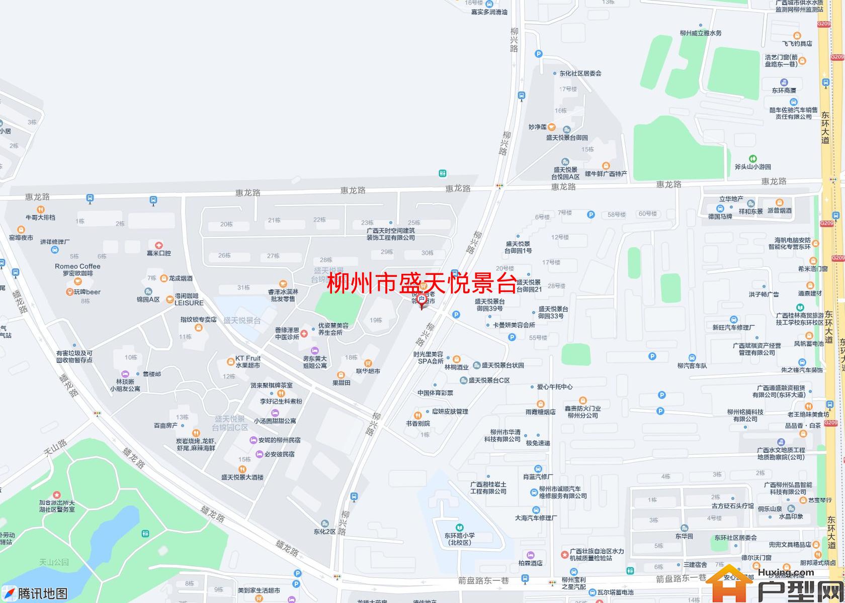 盛天悦景台小区 - 户型网