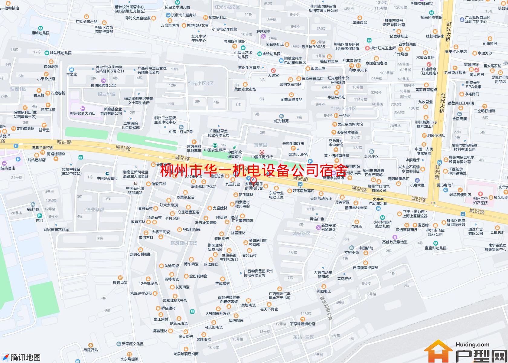 华一机电设备公司宿舍小区 - 户型网