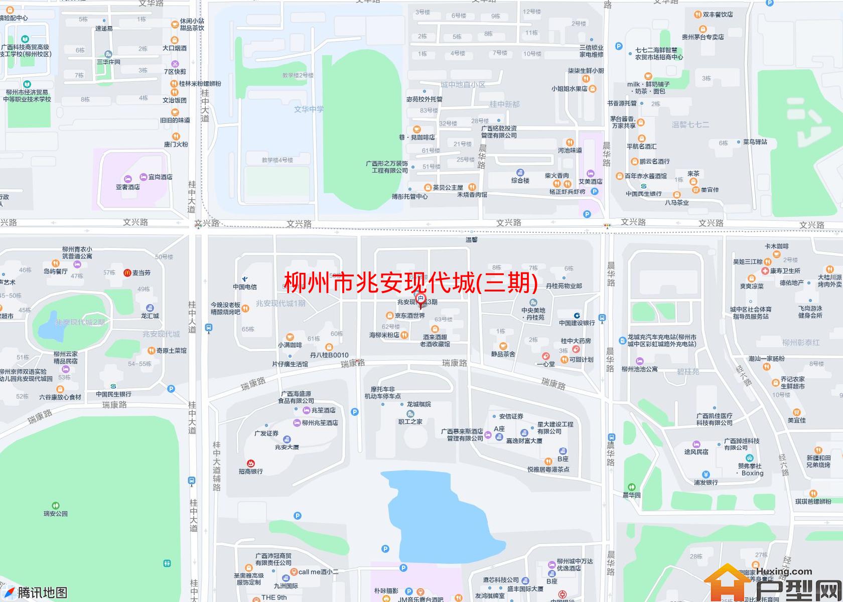 兆安现代城(三期)小区 - 户型网