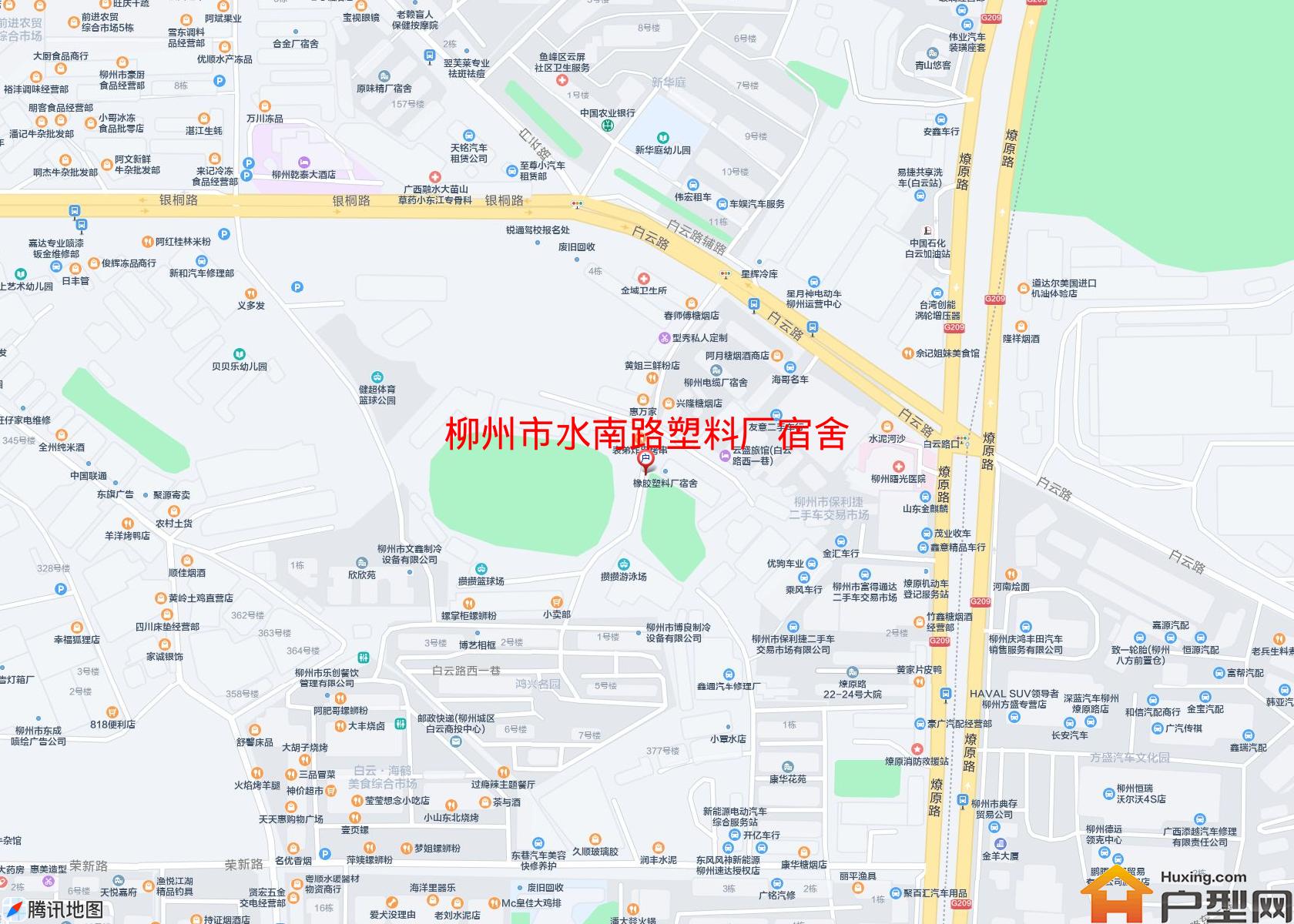 水南路塑料厂宿舍小区 - 户型网