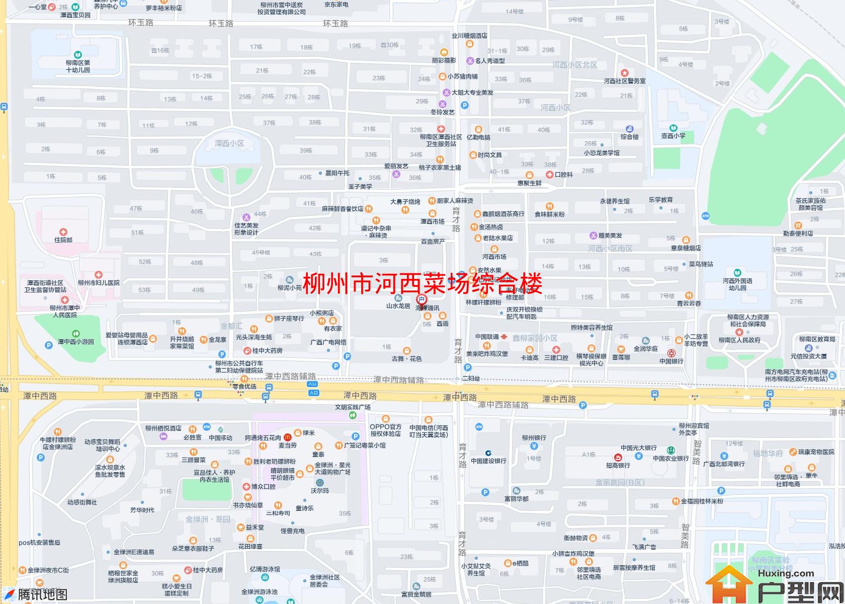 河西菜场综合楼小区 - 户型网