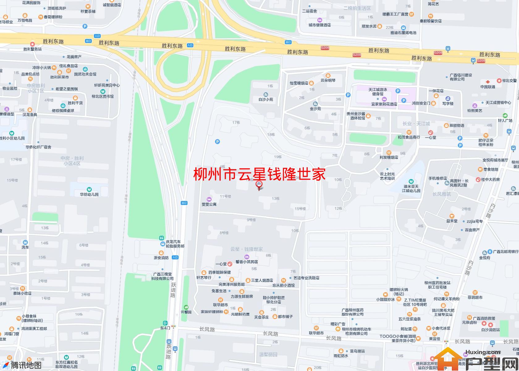 云星钱隆世家小区 - 户型网