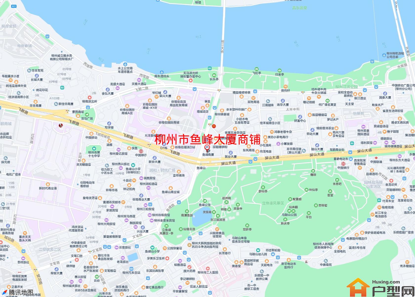 鱼峰大厦商铺小区 - 户型网