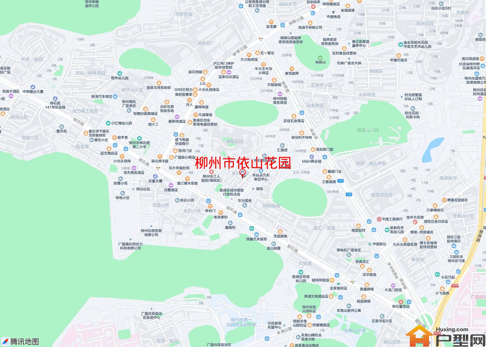 依山花园小区 - 户型网