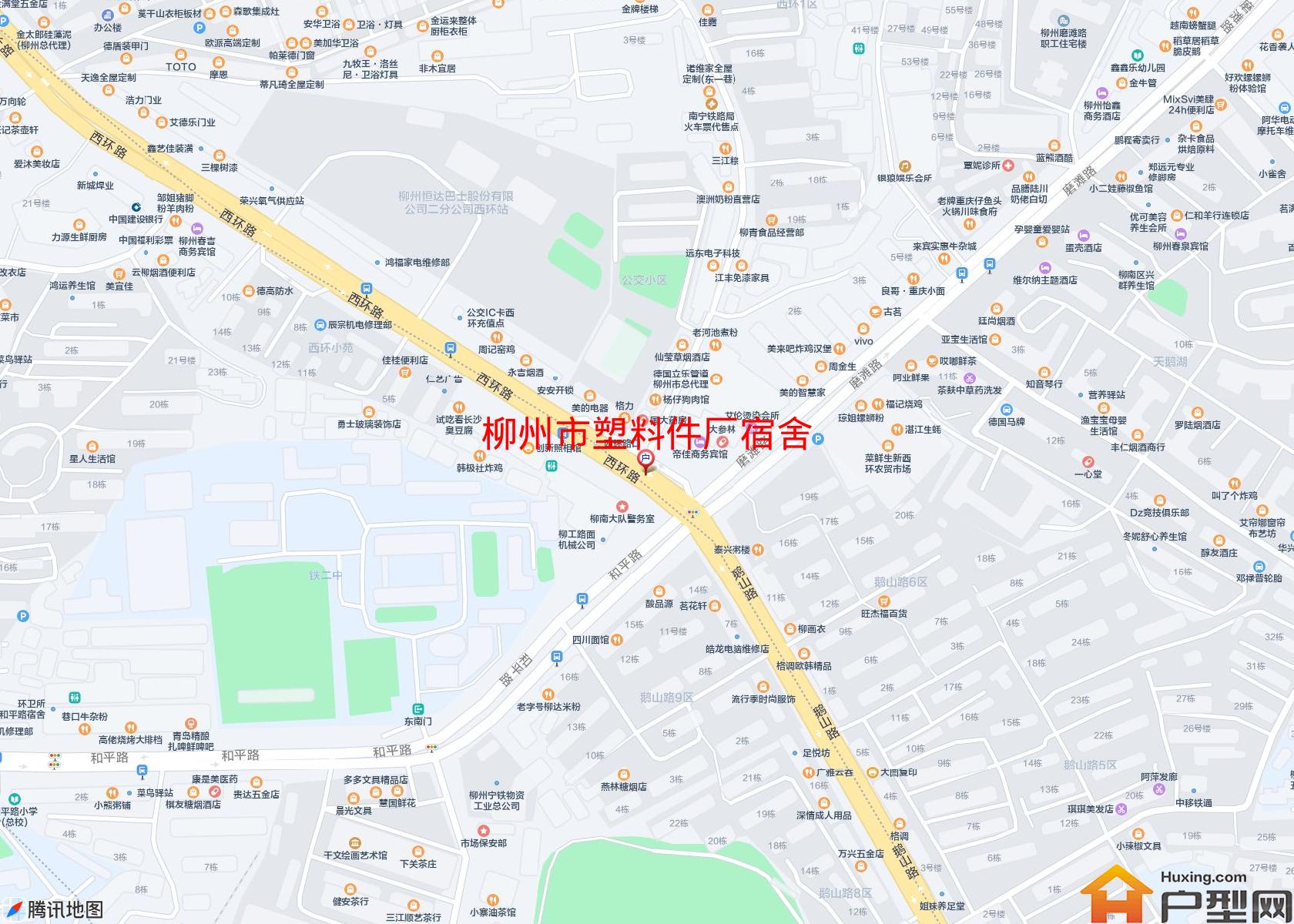 塑料件厂宿舍小区 - 户型网