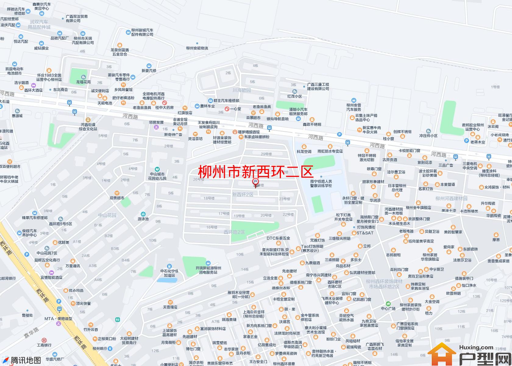 新西环二区小区 - 户型网