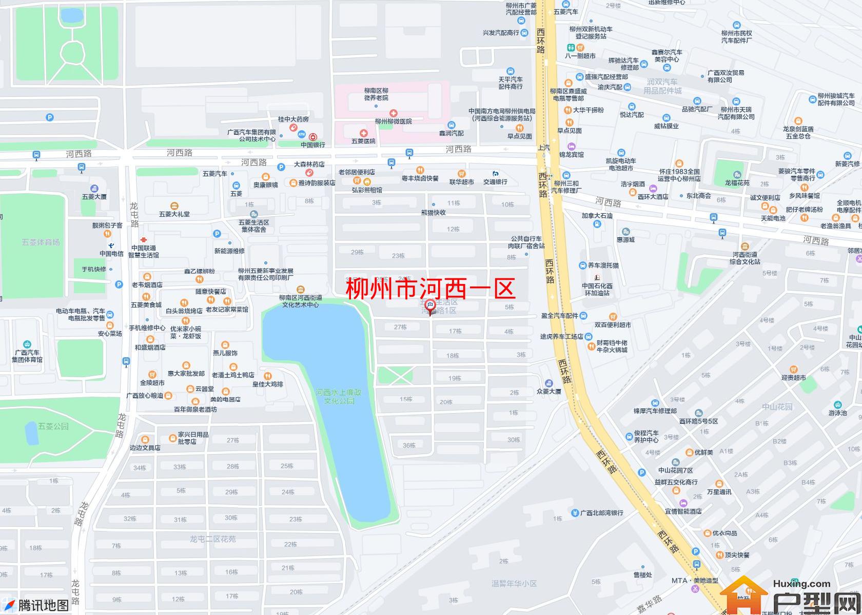 河西一区小区 - 户型网