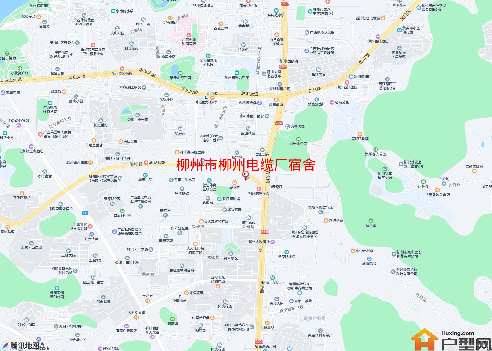柳州电缆厂宿舍小区 - 户型网