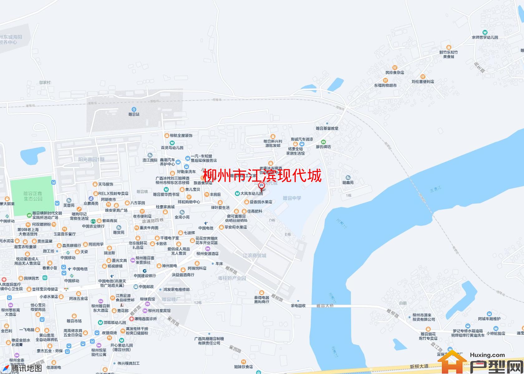 江滨现代城小区 - 户型网