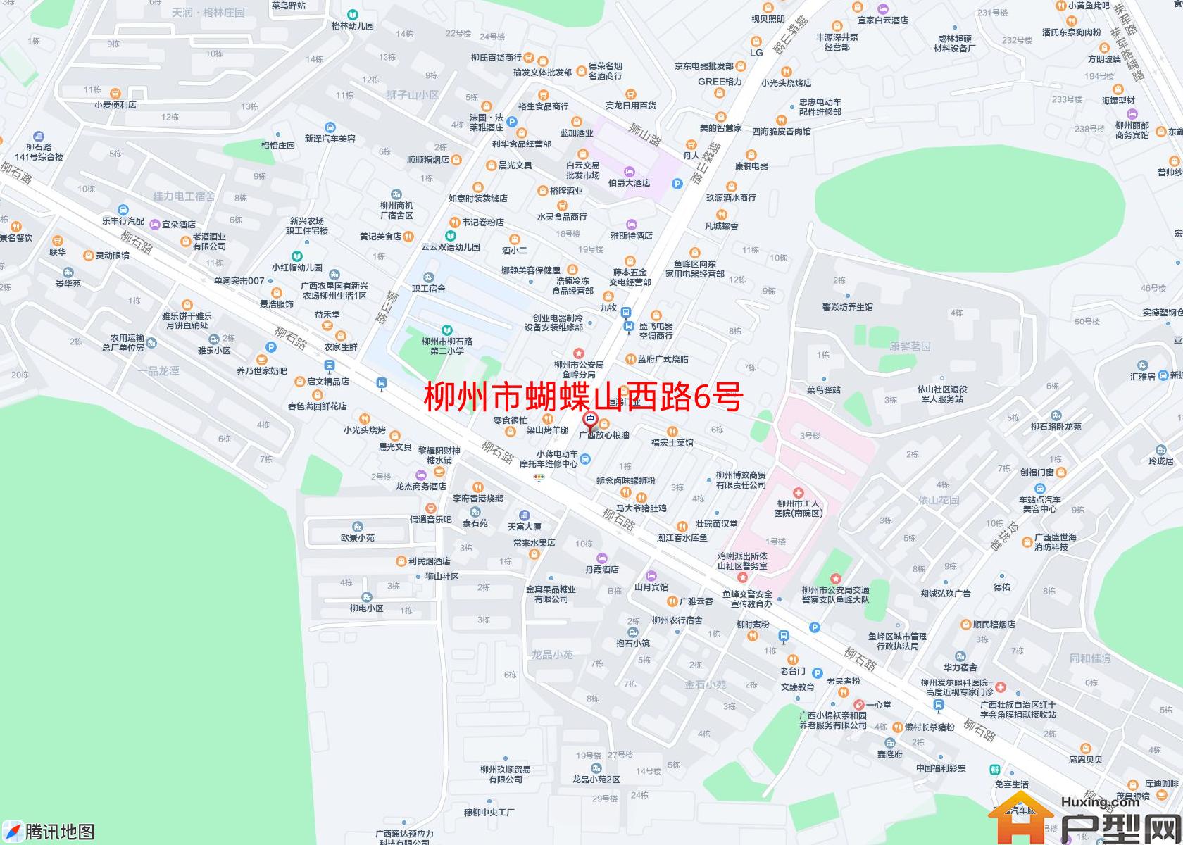 蝴蝶山西路6号小区 - 户型网