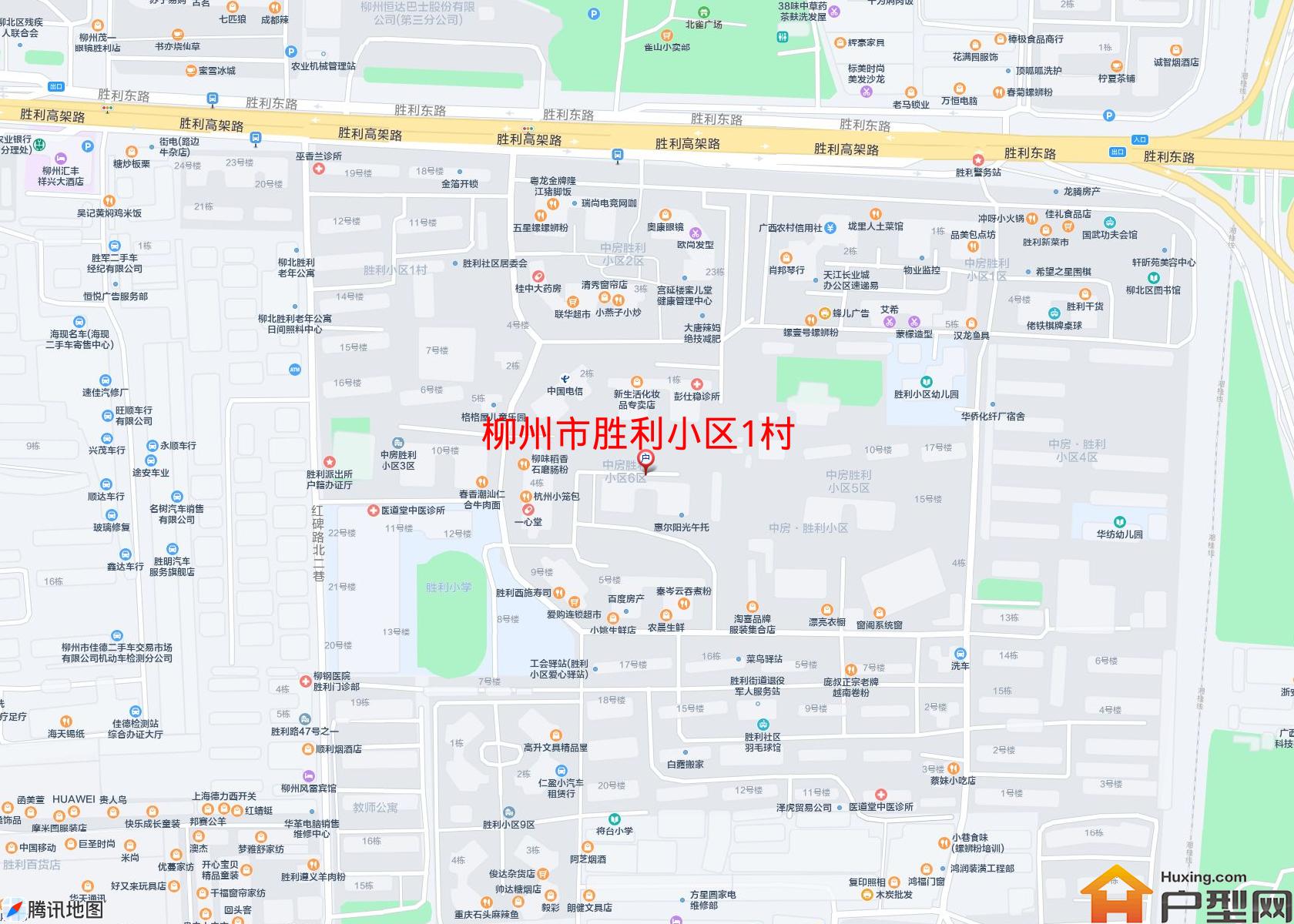 胜利小区1村小区 - 户型网