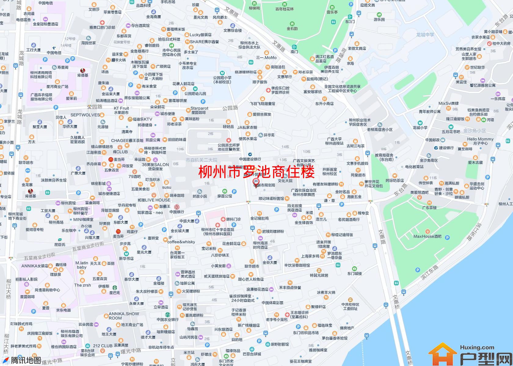 罗池商住楼小区 - 户型网