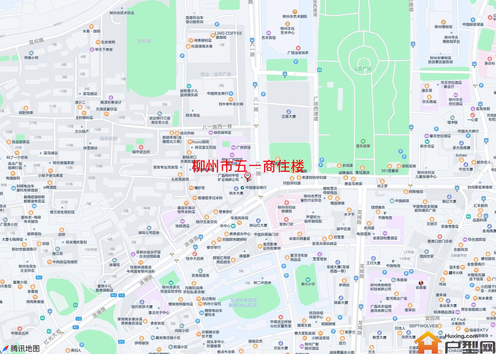 五一商住楼小区 - 户型网