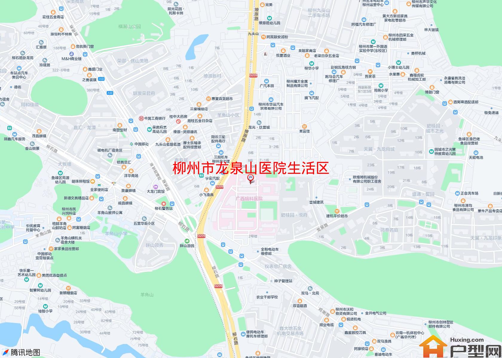 龙泉山医院生活区小区 - 户型网