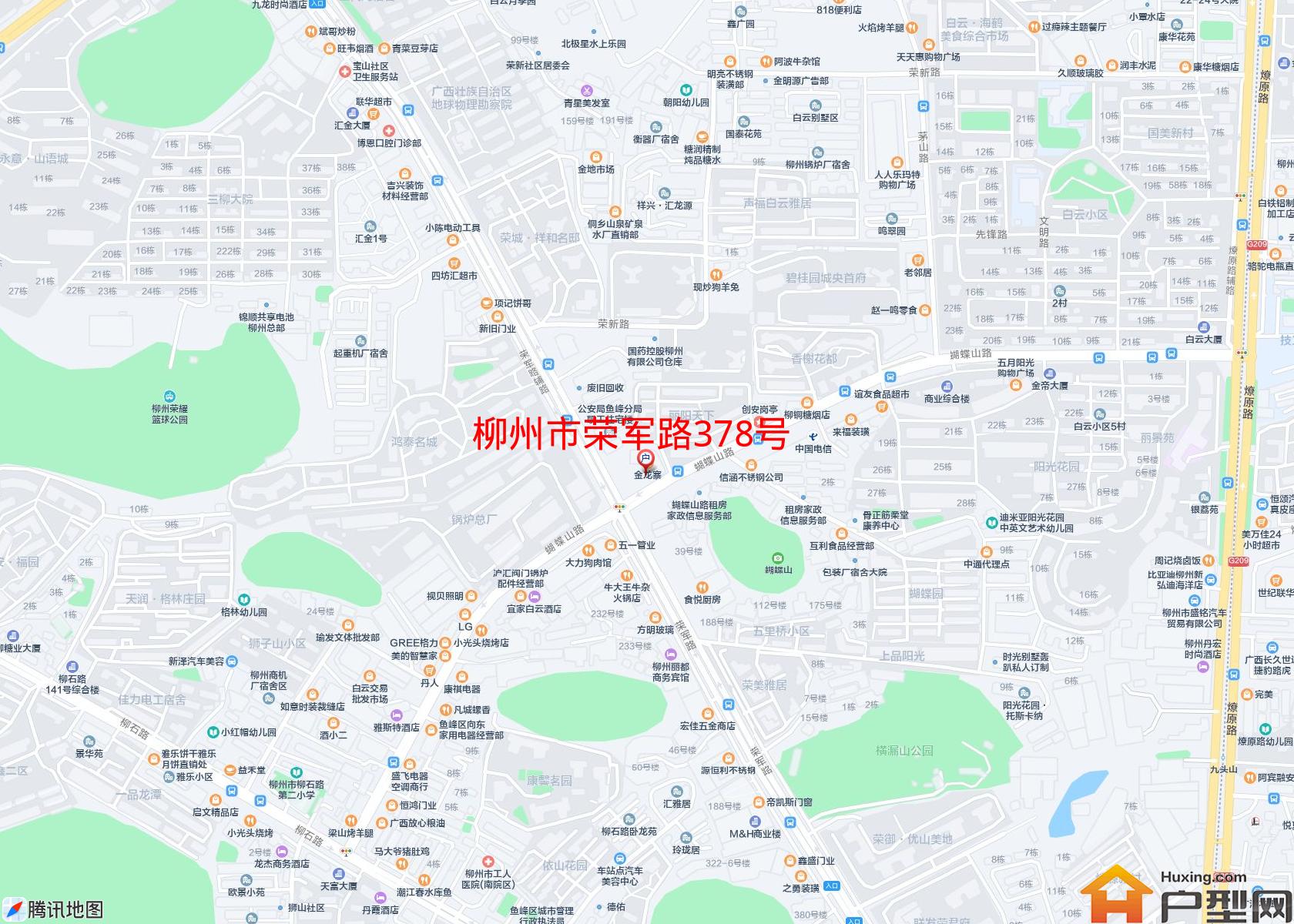 荣军路378号小区 - 户型网