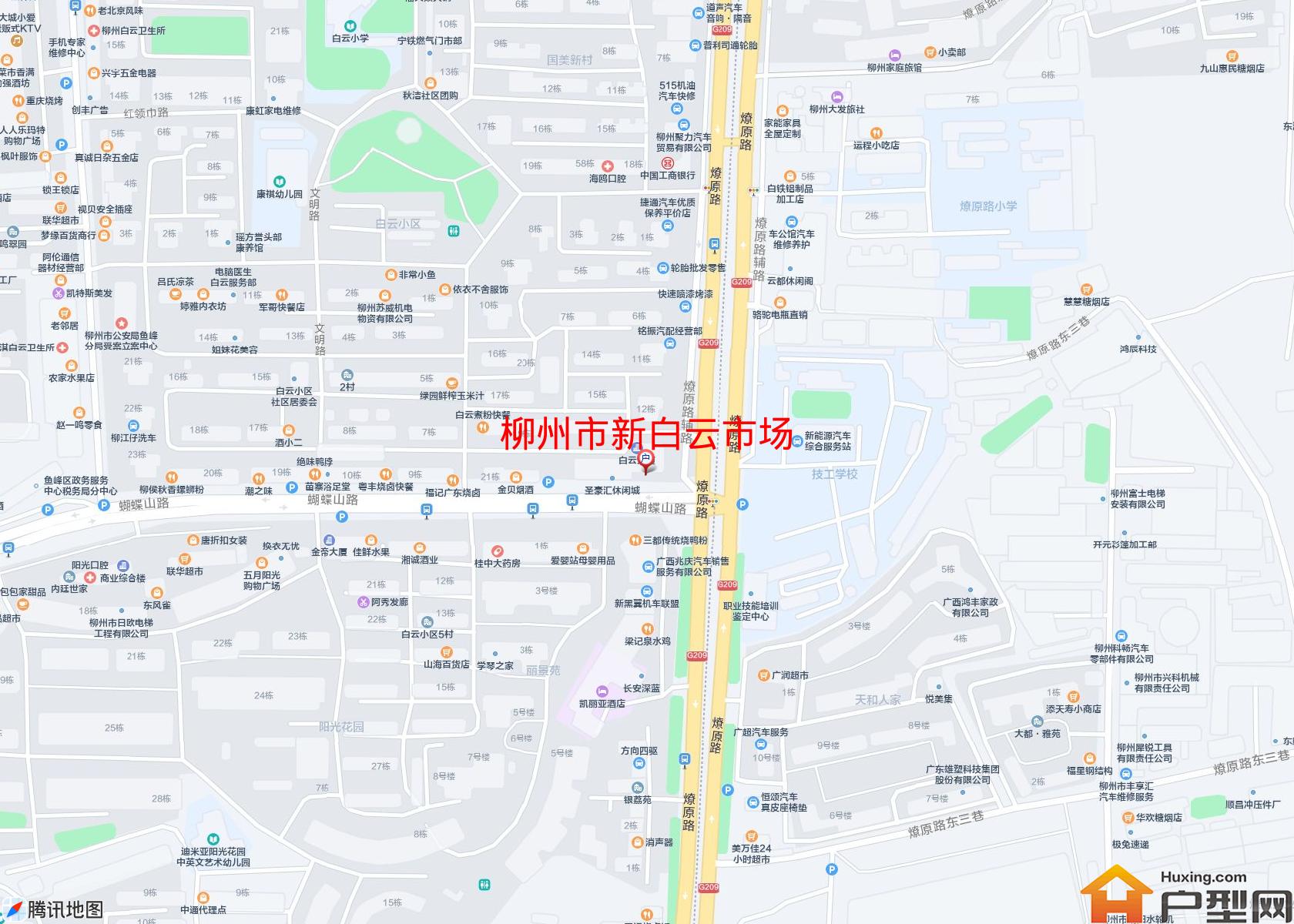 新白云市场小区 - 户型网