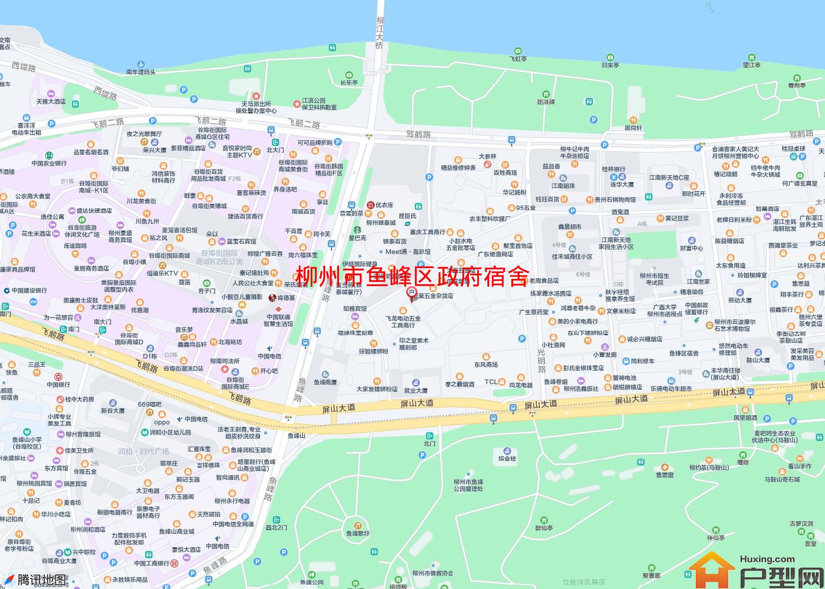 鱼峰区政府宿舍小区 - 户型网