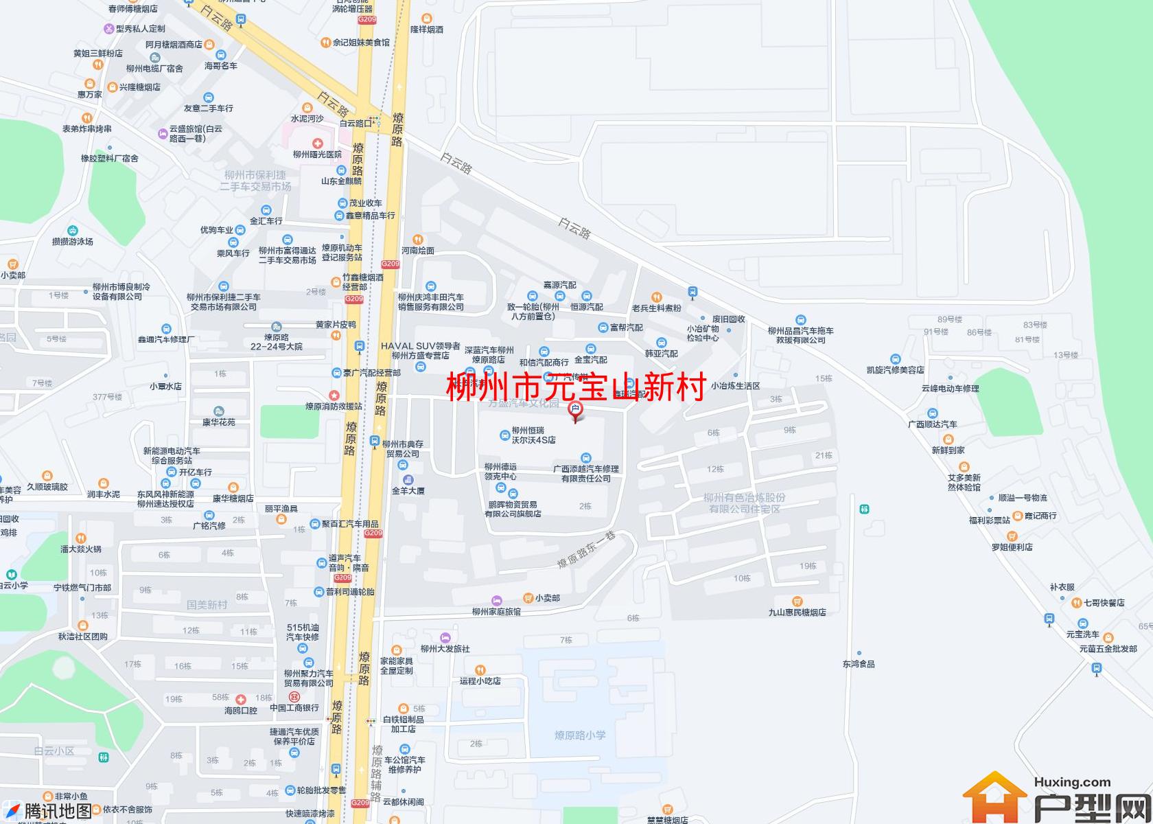 元宝山新村小区 - 户型网