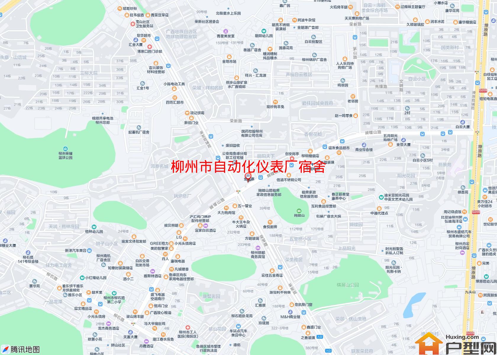 自动化仪表厂宿舍小区 - 户型网