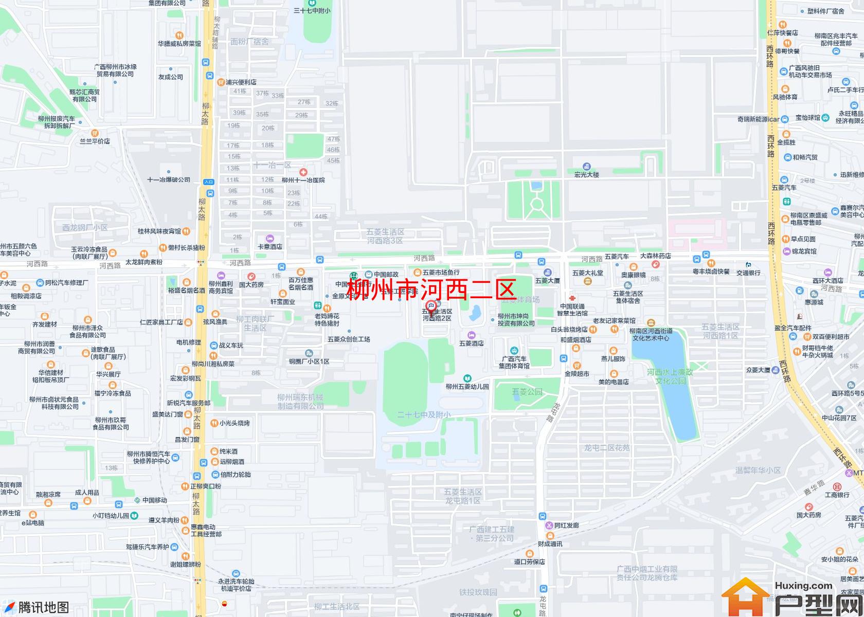 河西二区小区 - 户型网