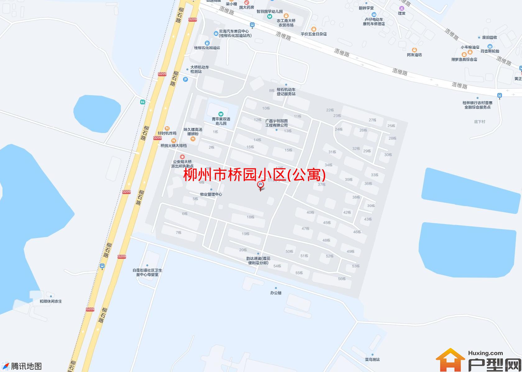 桥园小区(公寓)小区 - 户型网