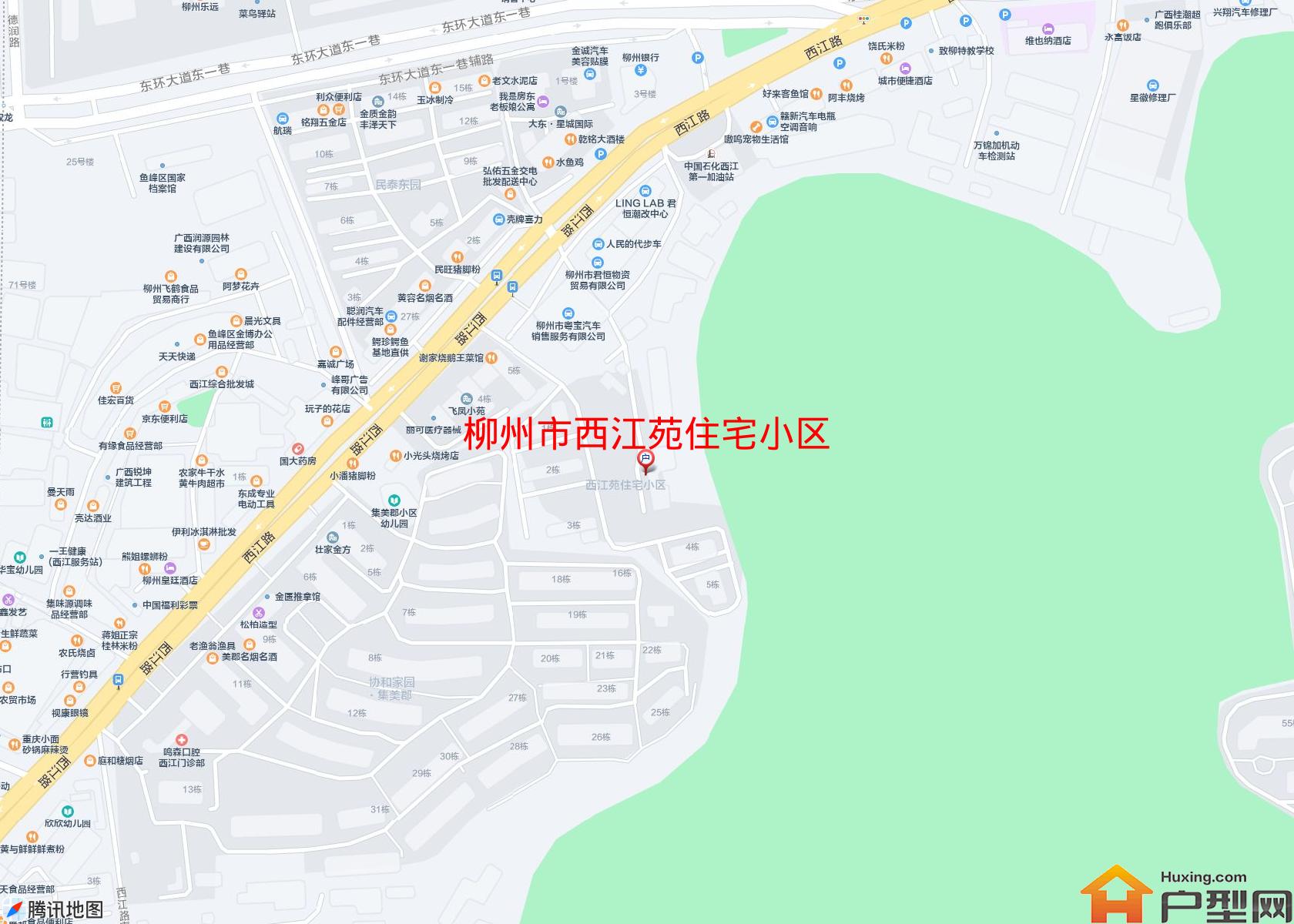 西江苑住宅小区小区 - 户型网