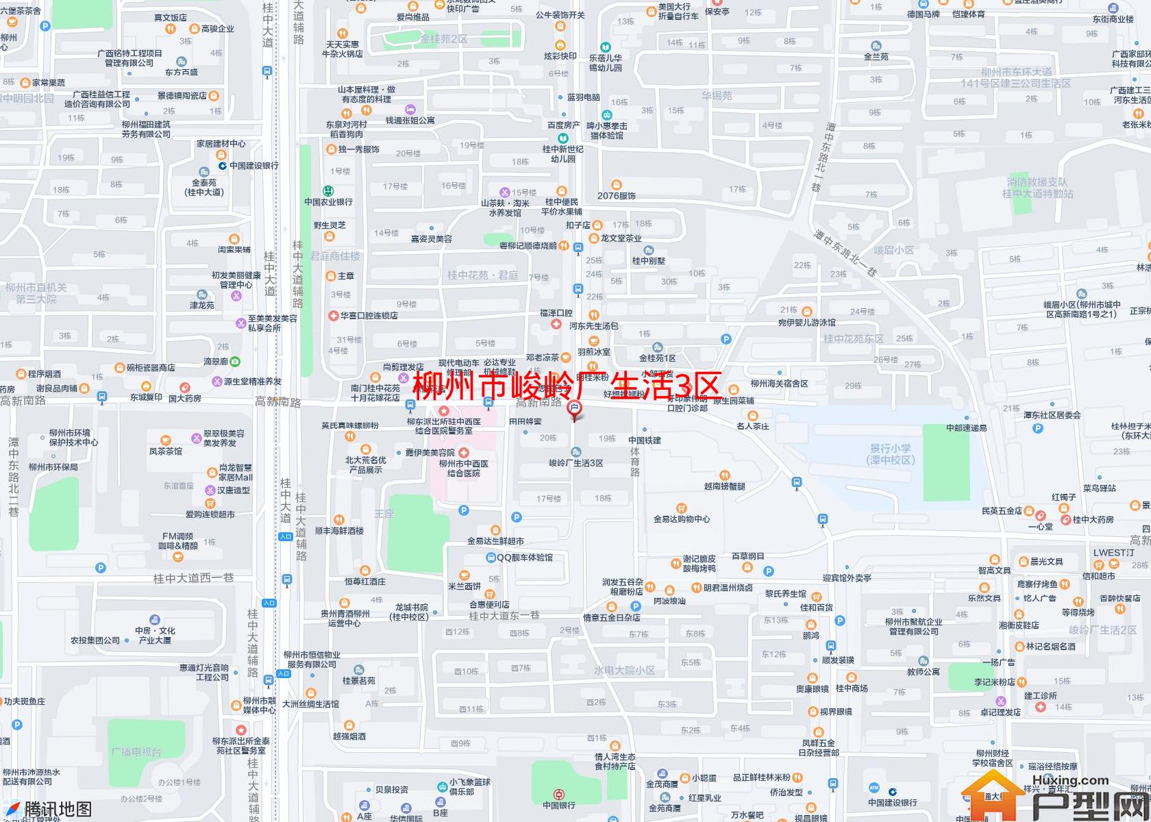 峻岭厂生活3区小区 - 户型网
