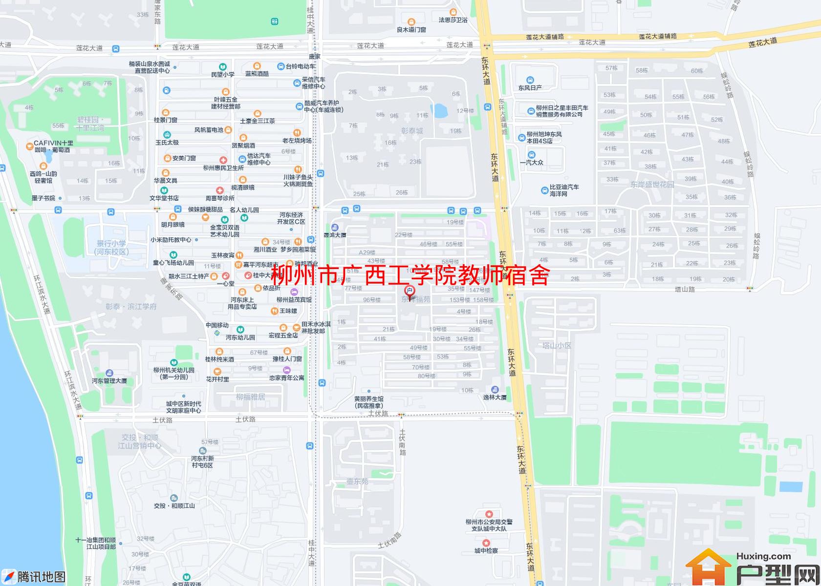 广西工学院教师宿舍小区 - 户型网