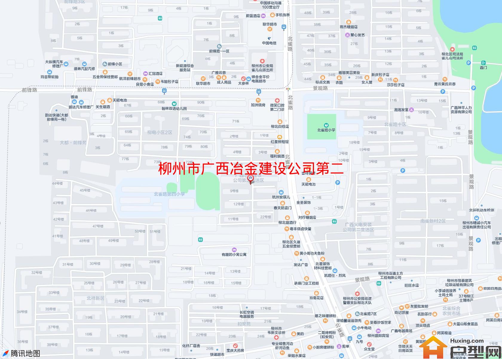 广西冶金建设公司第二生活区小区 - 户型网