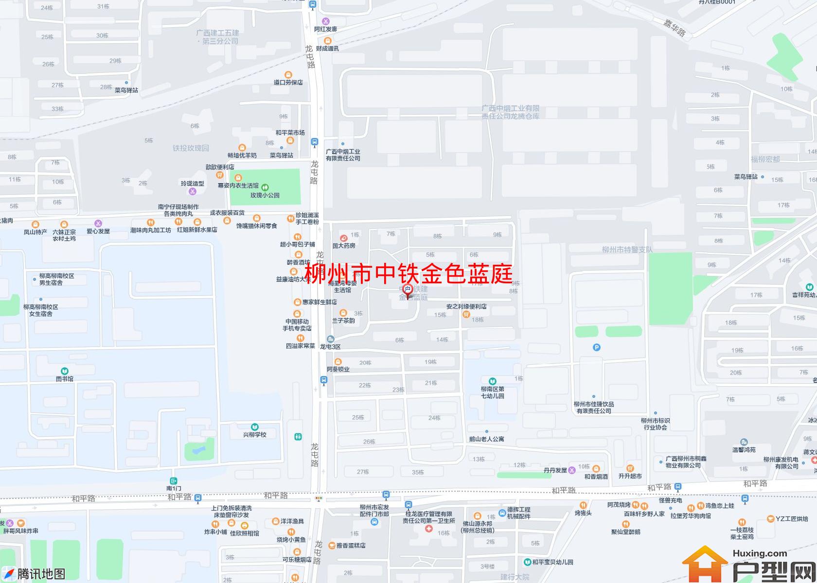 中铁金色蓝庭小区 - 户型网
