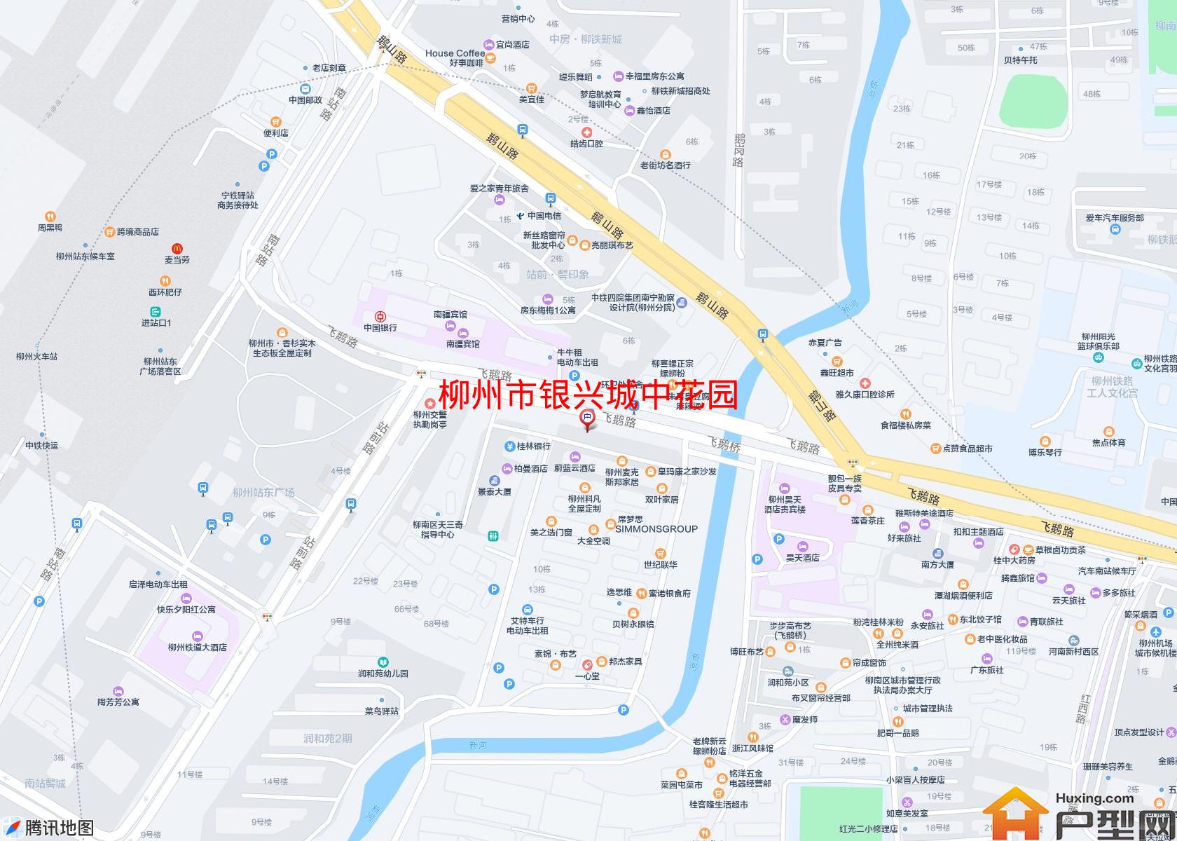 银兴城中花园小区 - 户型网