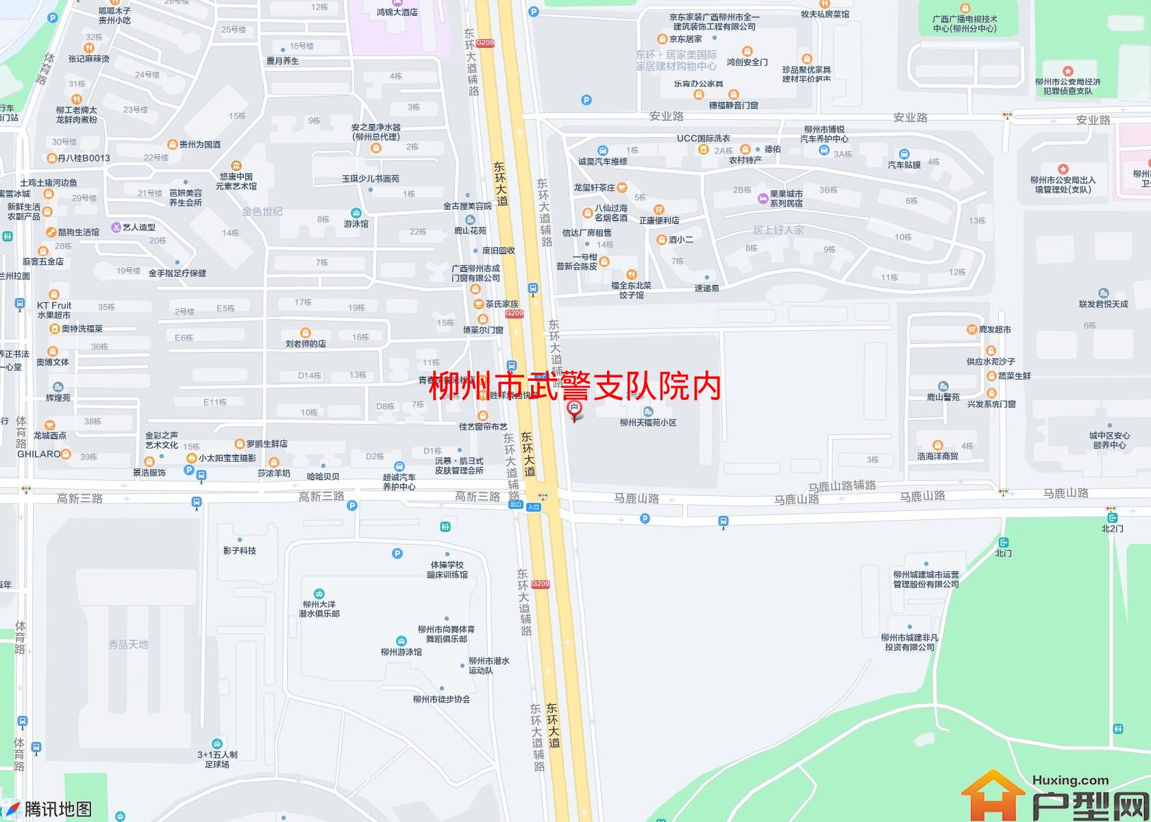 武警支队院内小区 - 户型网