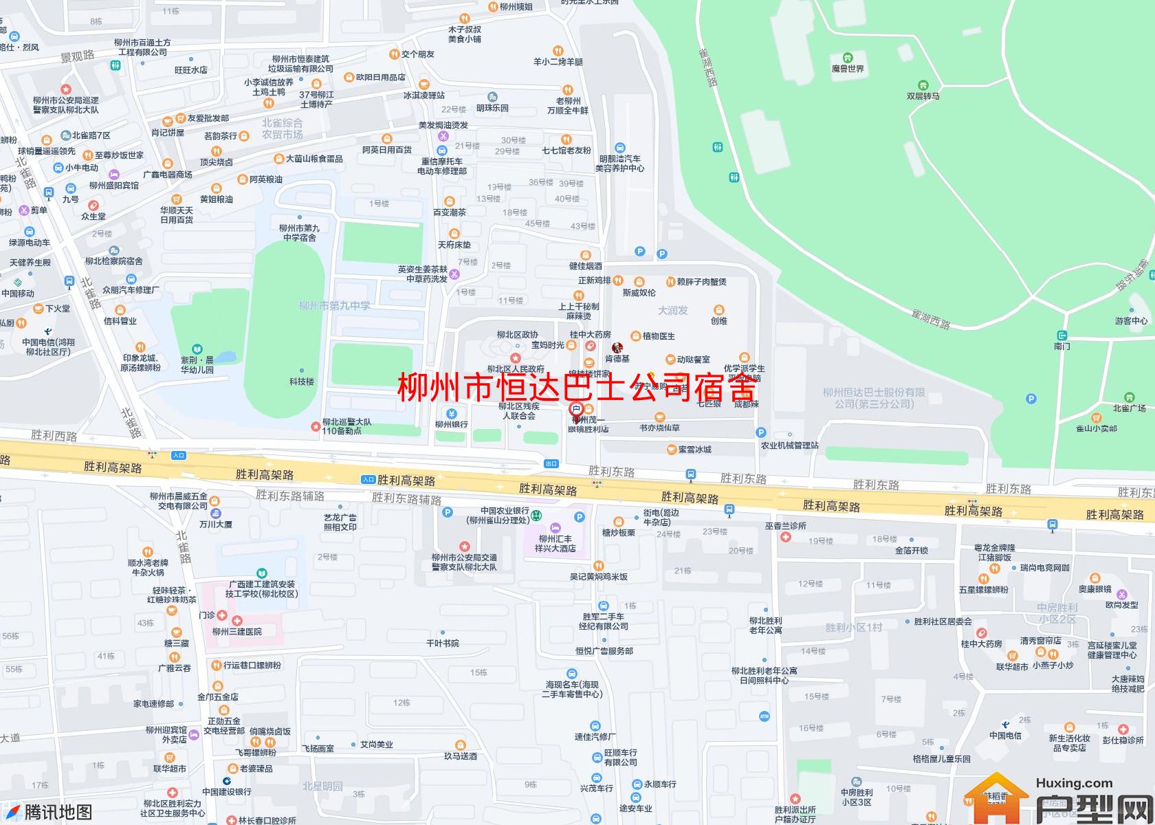 恒达巴士公司宿舍小区 - 户型网