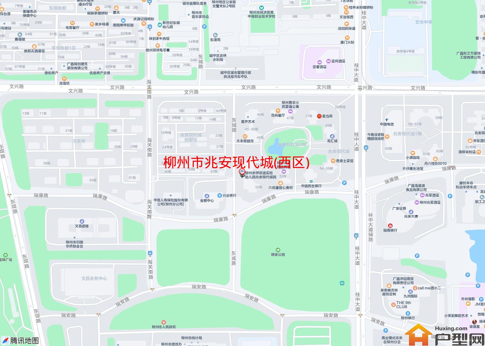 兆安现代城(西区)小区 - 户型网