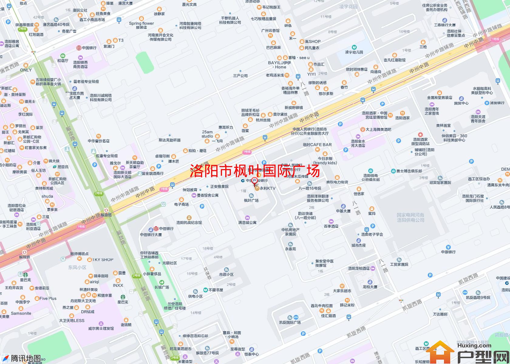 枫叶国际广场小区 - 户型网
