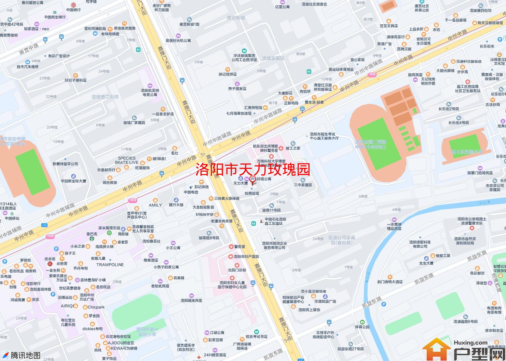 天力玫瑰园小区 - 户型网