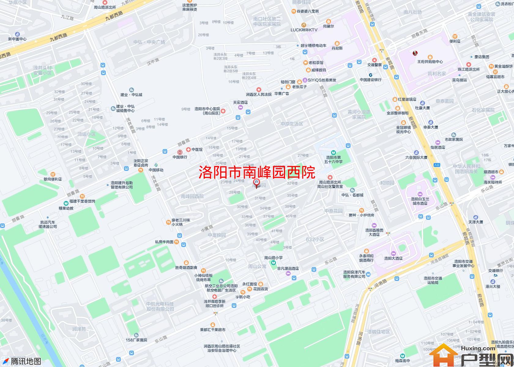 南峰园西院小区 - 户型网