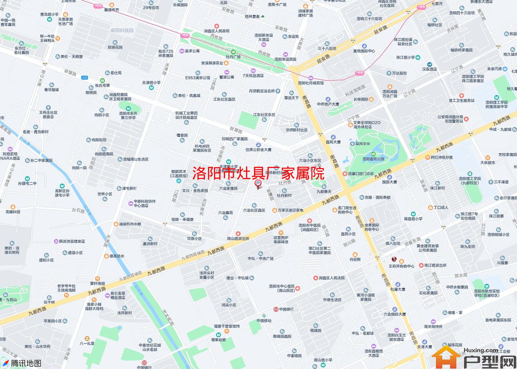 灶具厂家属院小区 - 户型网