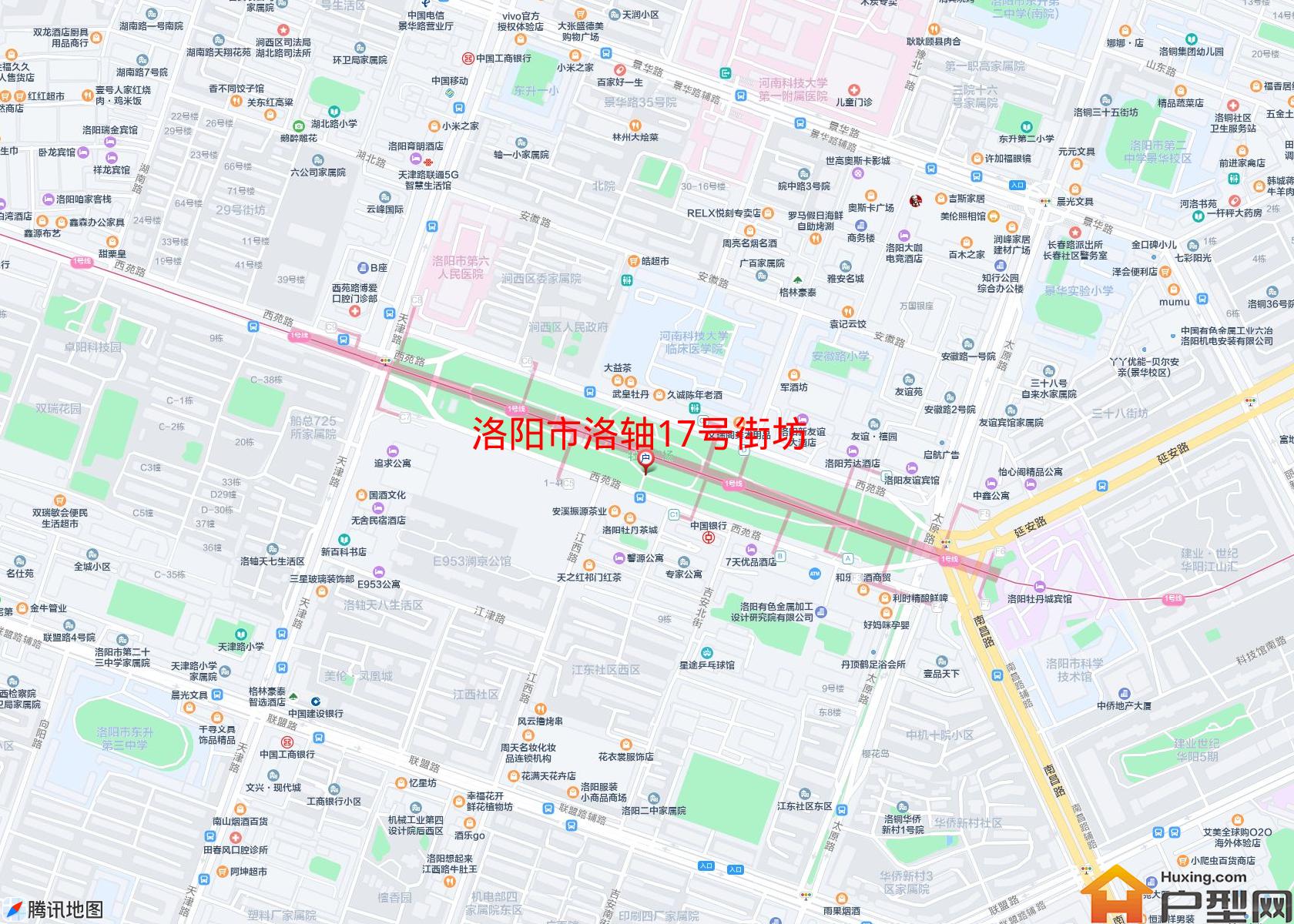 洛轴17号街坊小区 - 户型网