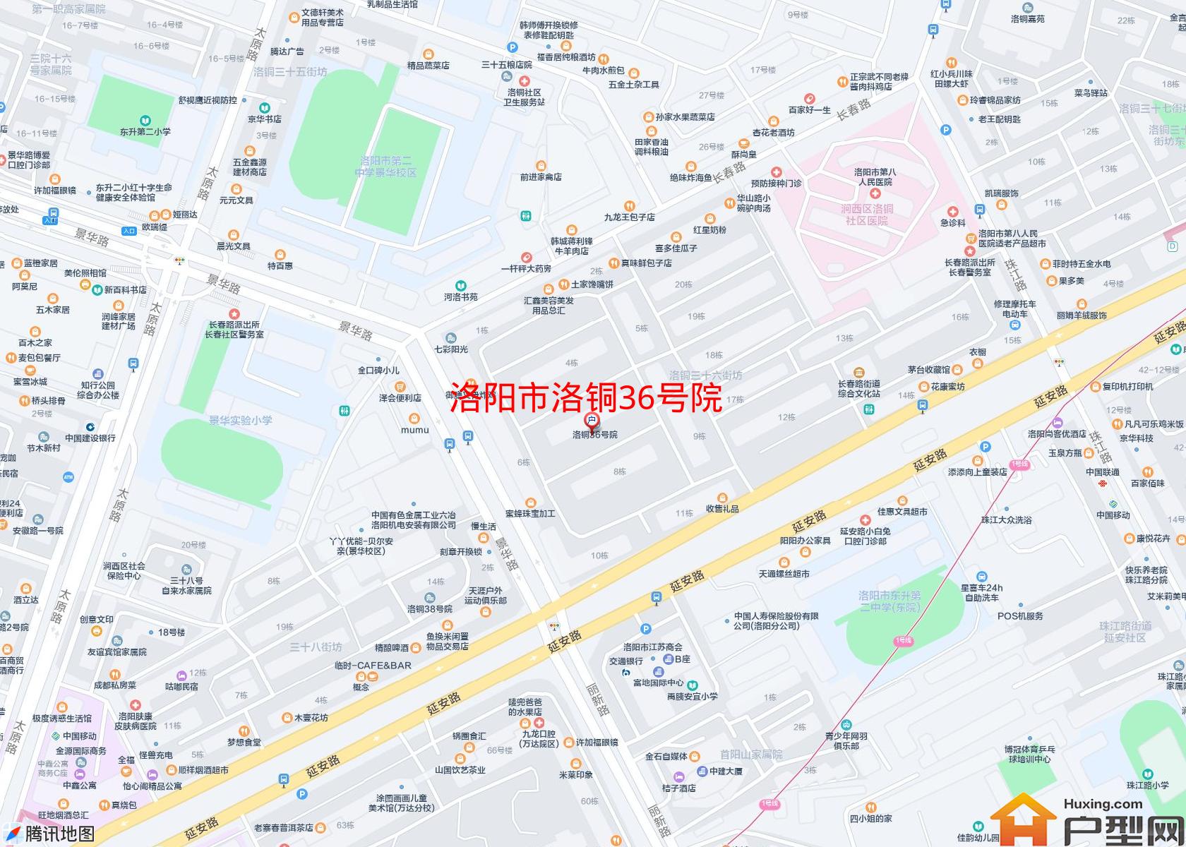 洛铜36号院小区 - 户型网
