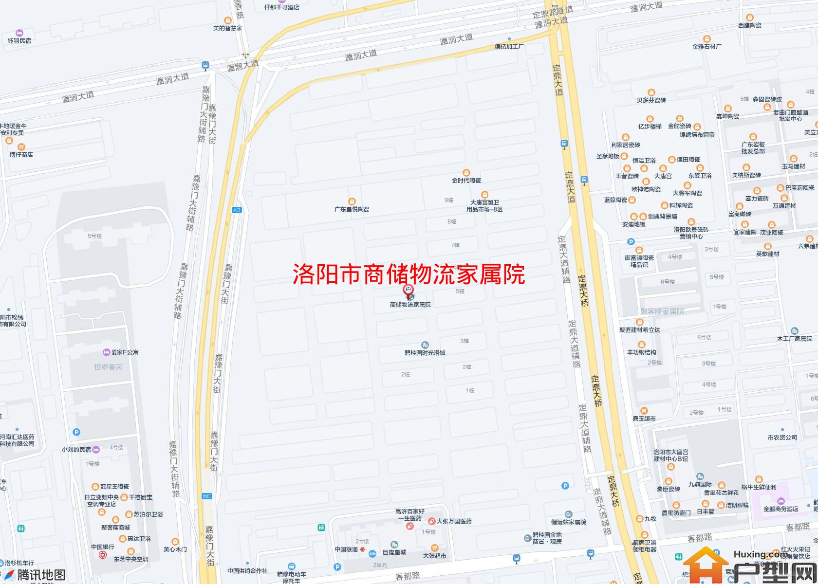 商储物流家属院小区 - 户型网