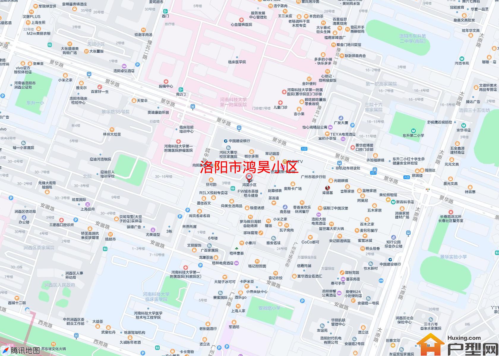 鸿昊小区小区 - 户型网