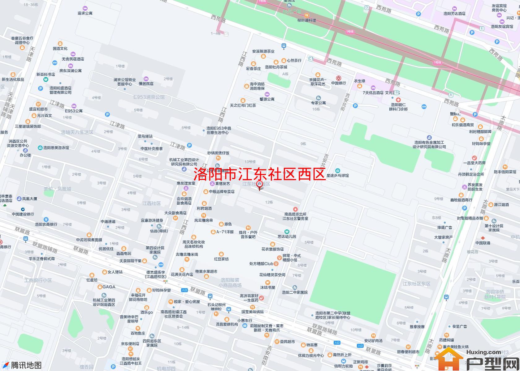 江东社区西区小区 - 户型网