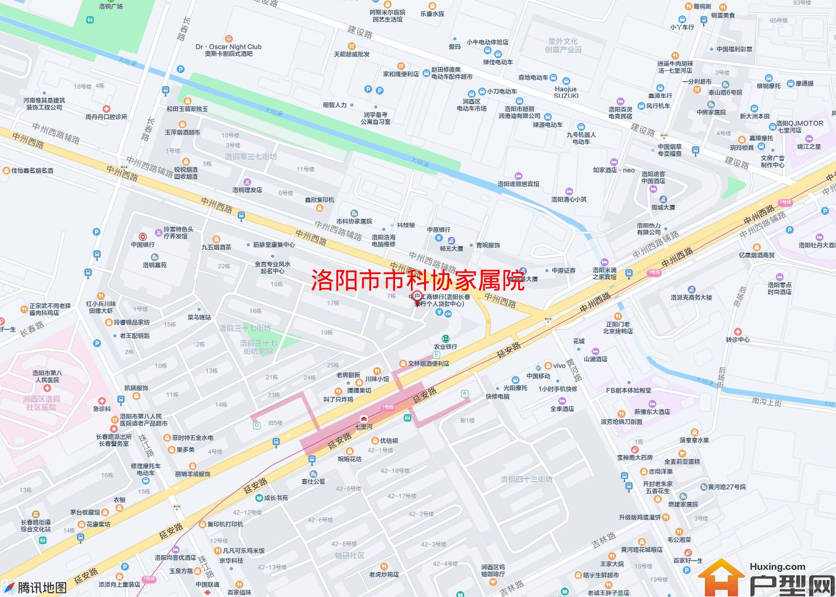市科协家属院小区 - 户型网