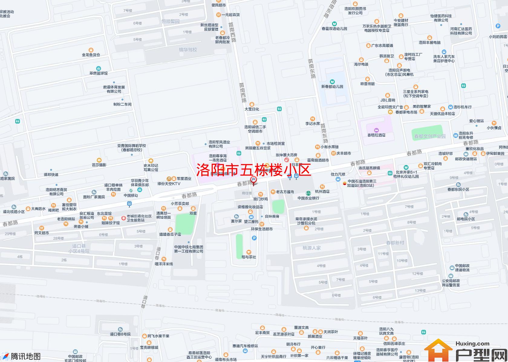 五栋楼小区小区 - 户型网
