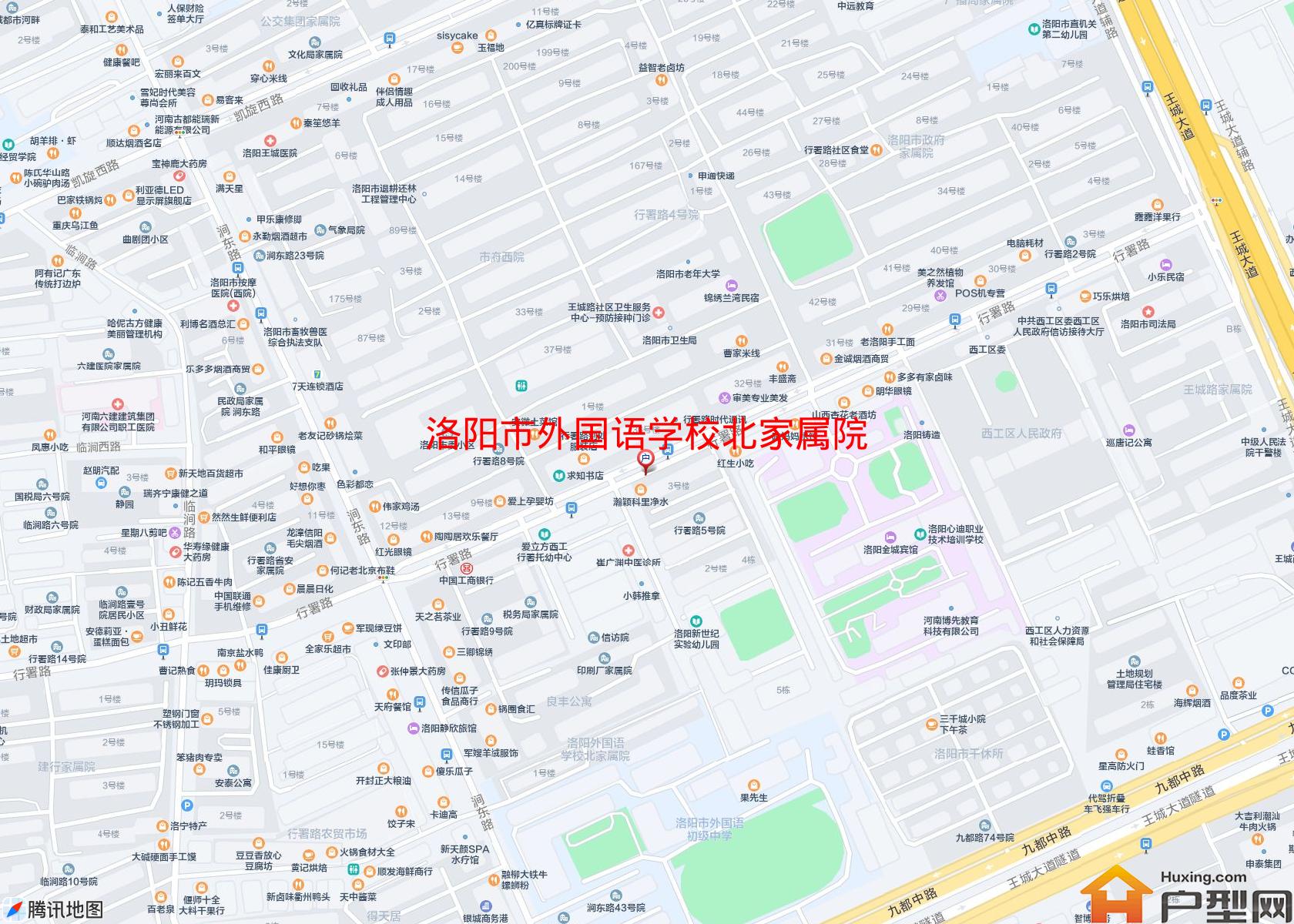 外国语学校北家属院小区 - 户型网